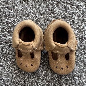 Freshly Picked Tan Kids Moccasins